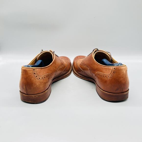 Cole Haan Shoes Mens 11.5 Brown Leather American Classics Wingtip Oxford Brogue main image 5